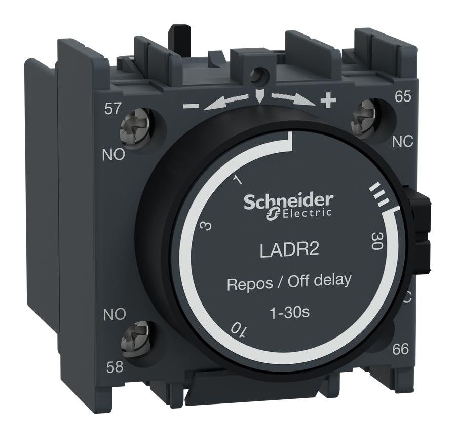 Пневматичен таймер Schneider Electric LADR2, 1-30s, 1NO+1NC