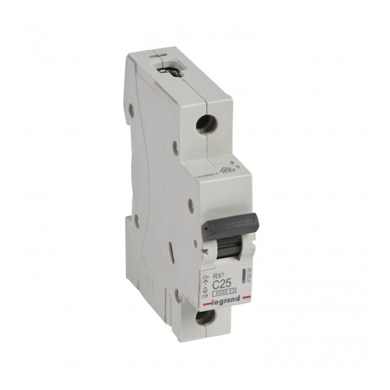 Miniature Circuit Breaker Legrand RX3 1P 25A 6kA