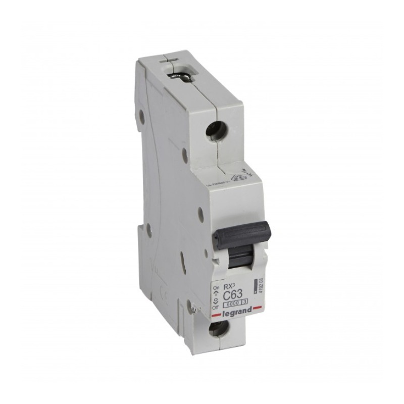 Circuit Breaker Legrand RX3 1P 63A C6000