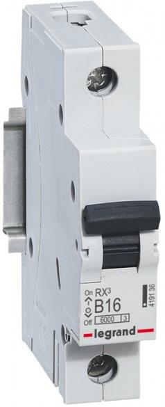 Miniature Circuit Breaker 1P 16A B Curve - Legrand
