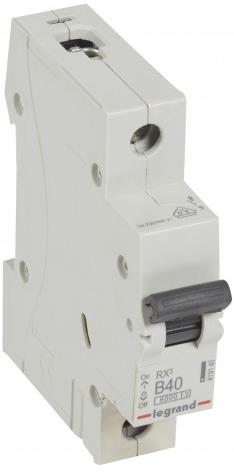 Circuit Breaker Legrand RX3 1P 40A B Curve 6kA