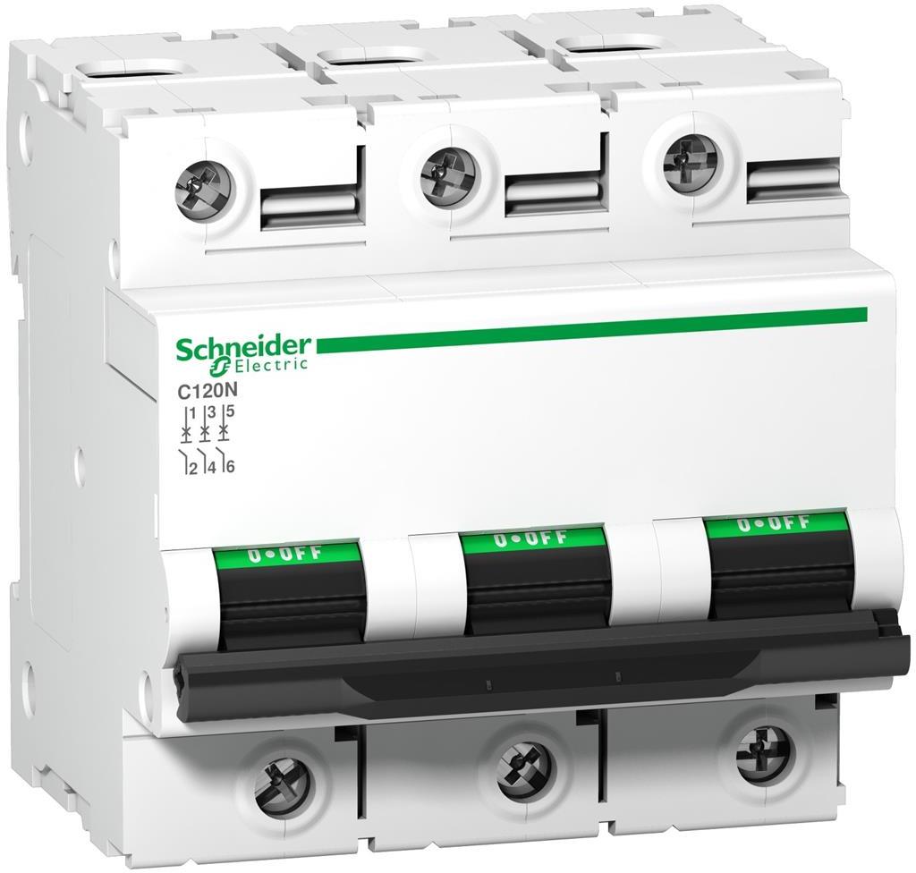 Автоматичен прекъсвач Schneider Electric Acti9 C120N 3P 80A C