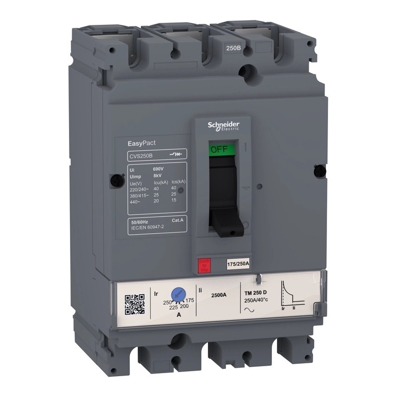 Автоматичен прекъсвач Schneider Electric EasyPact CVS250B 3P 250A 25kA