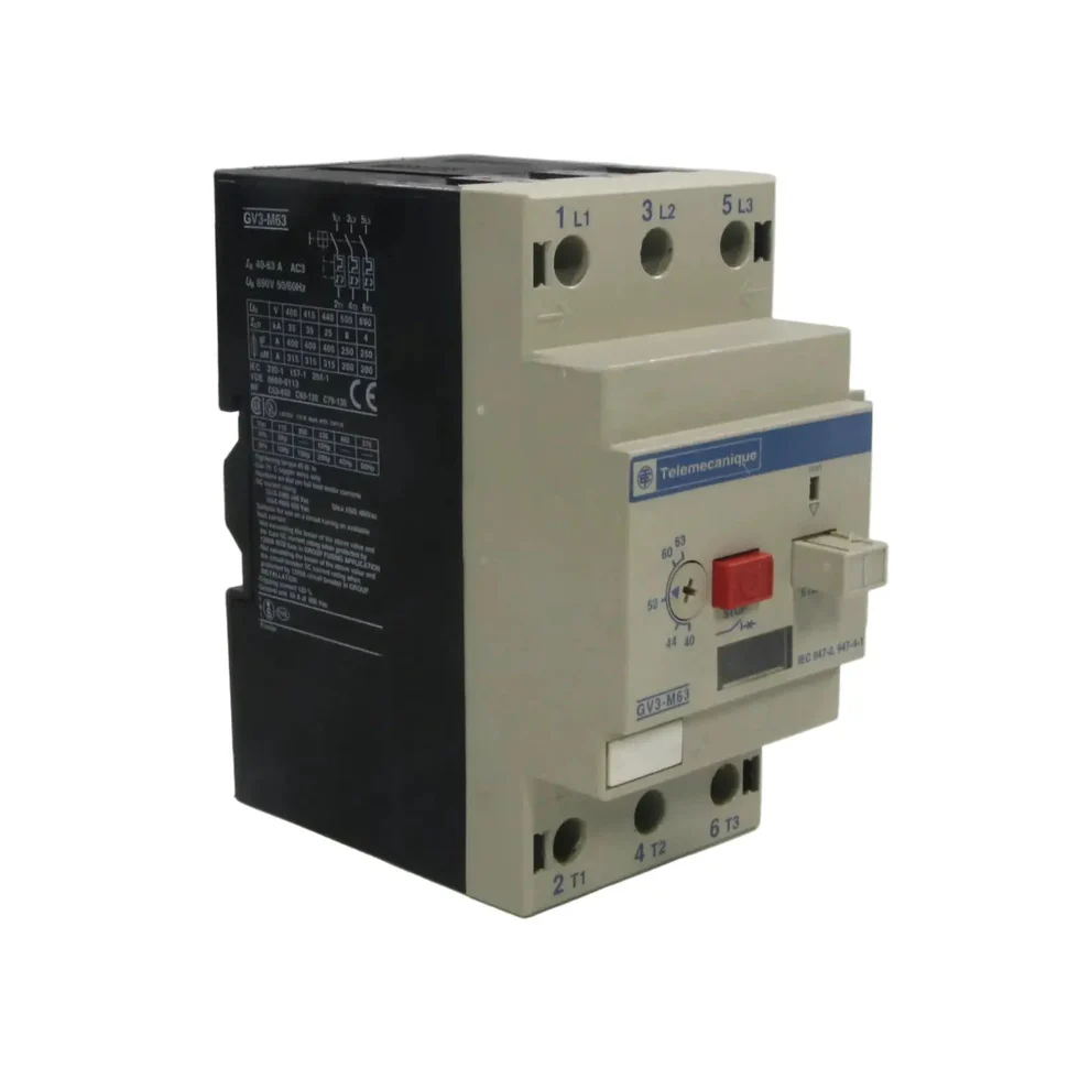 Motor Circuit Breaker GV3-M63 63A - Schneider Electric