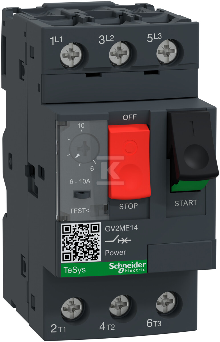Motor Circuit Breaker GV2ME14AP - Schneider Electric