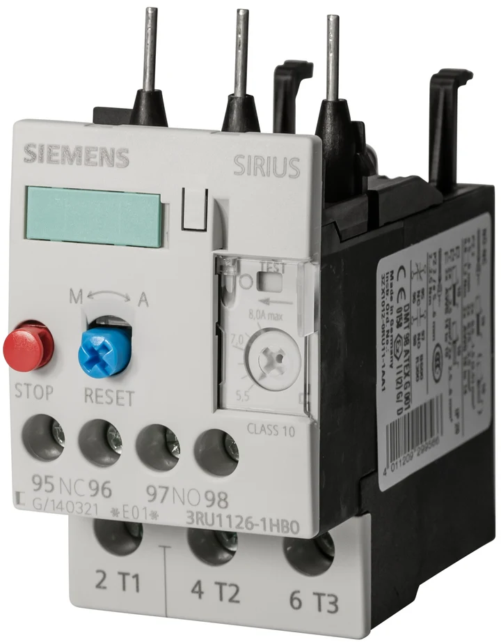 Термична защита SIEMENS 3RU1126-1HB0 5.5-8A