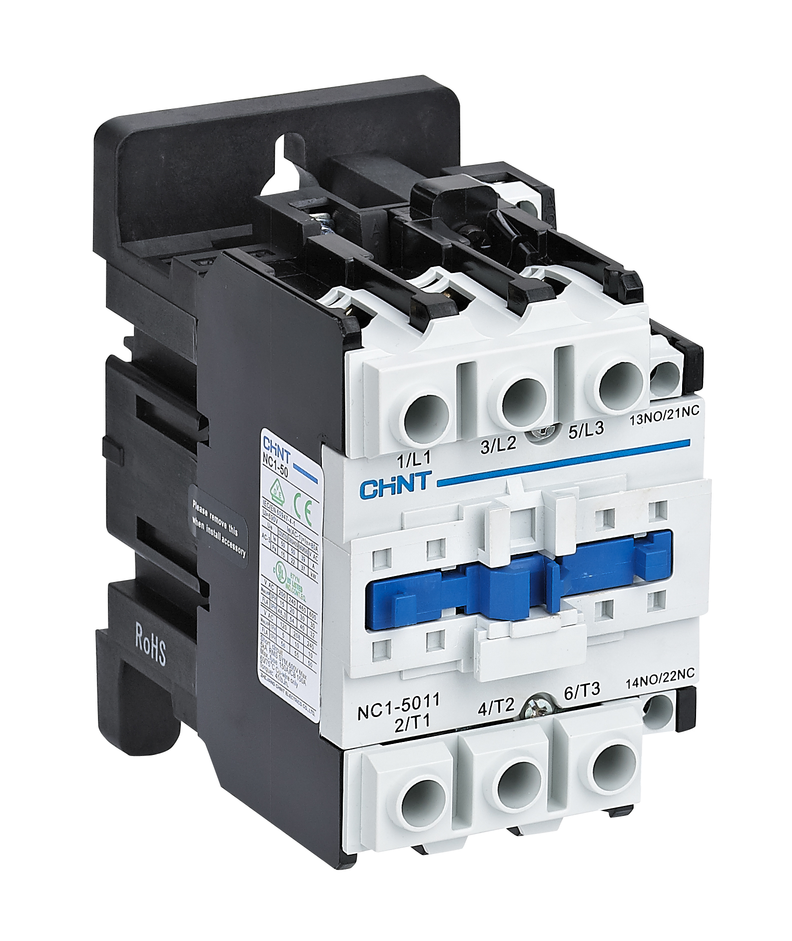 Контактор Chint NC1-5011 3P 50A 230V AC