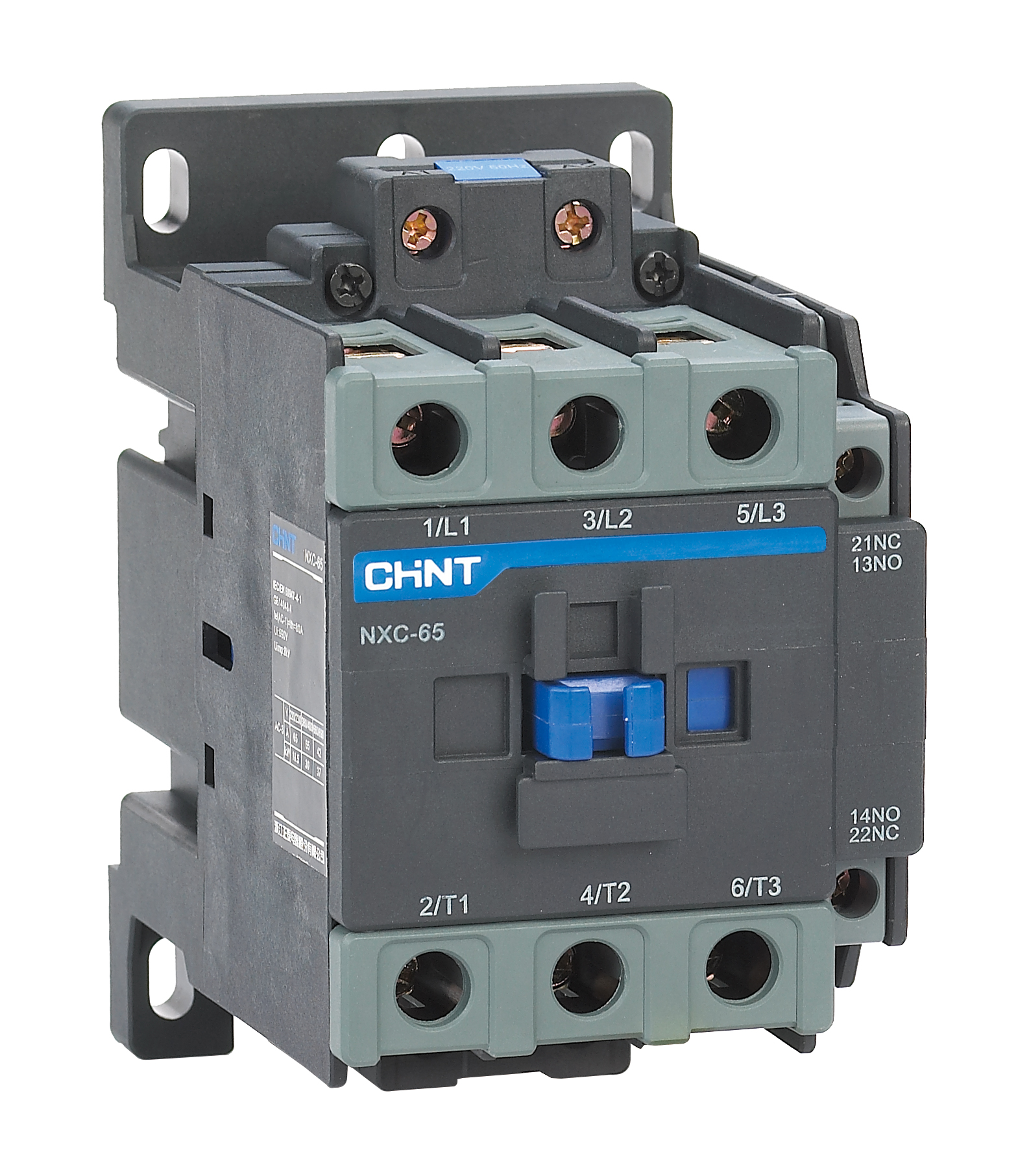 Контактор Chint NXC-65 3P 65A 230V AC 