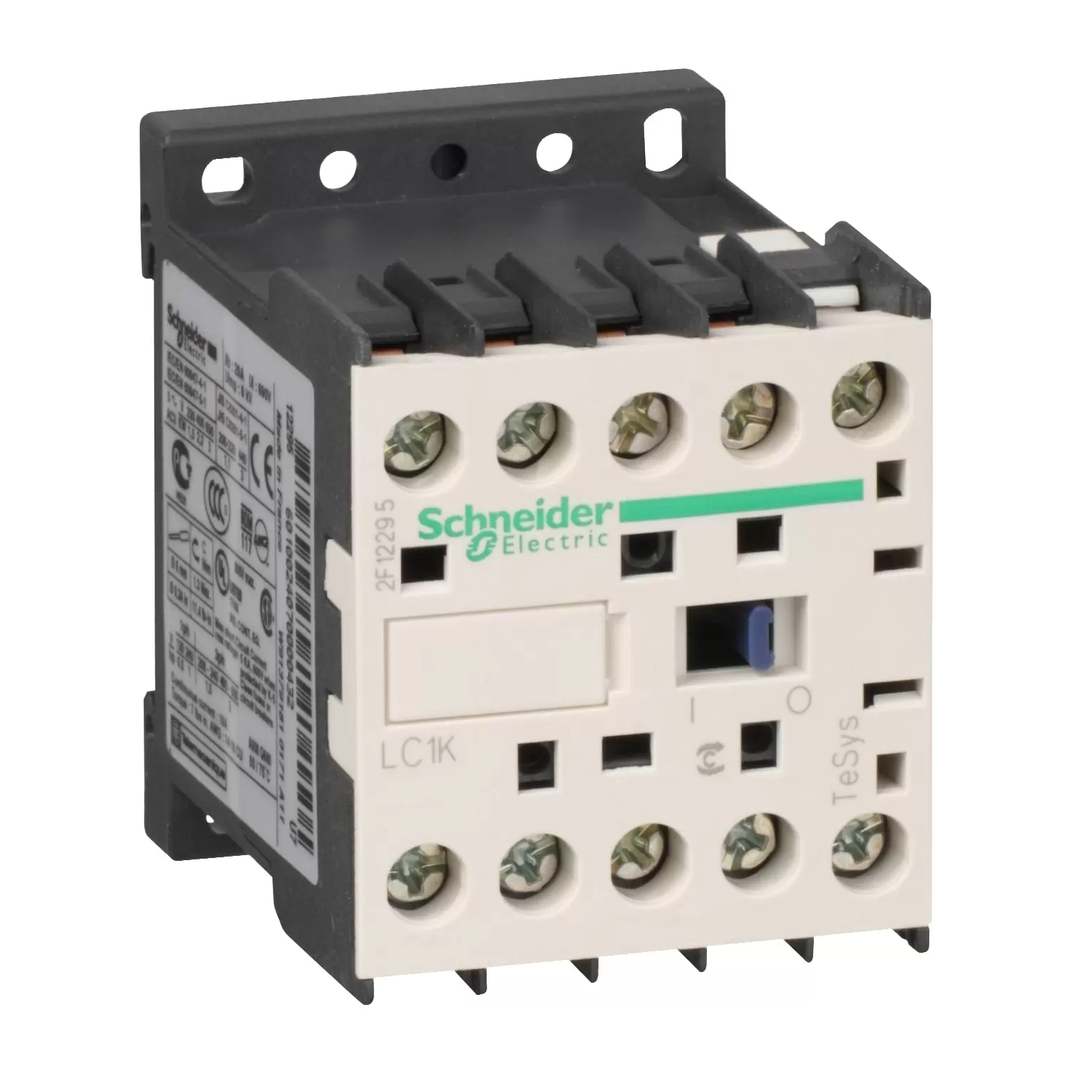 Contactor Schneider Electric LC1K0910 230V AC 9A 3P 1NO