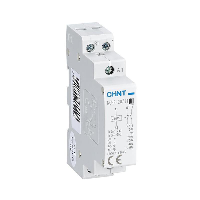 Модулен контактор CHINT NCH8-20 2P 20A 1NO+1NC 230V