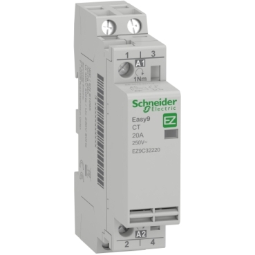 Модулен контактор Schneider Electric Easy9 EZ9C32220 2P 20A 2NO 230V AC