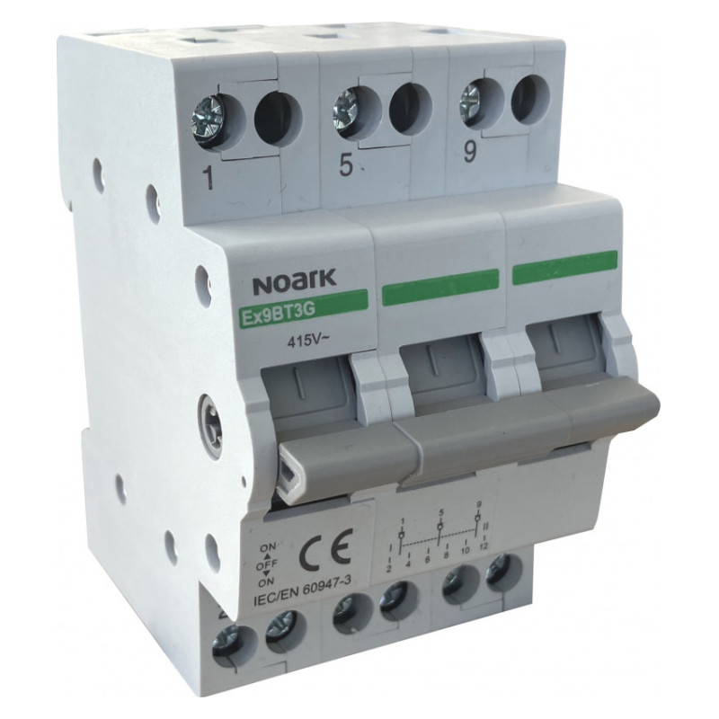 Линеен превключвател Noark I-0-II 3CO 63A 