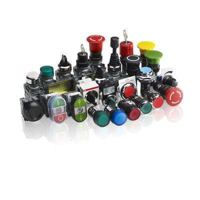 Pushbuttons, Control Stations and Joysticks