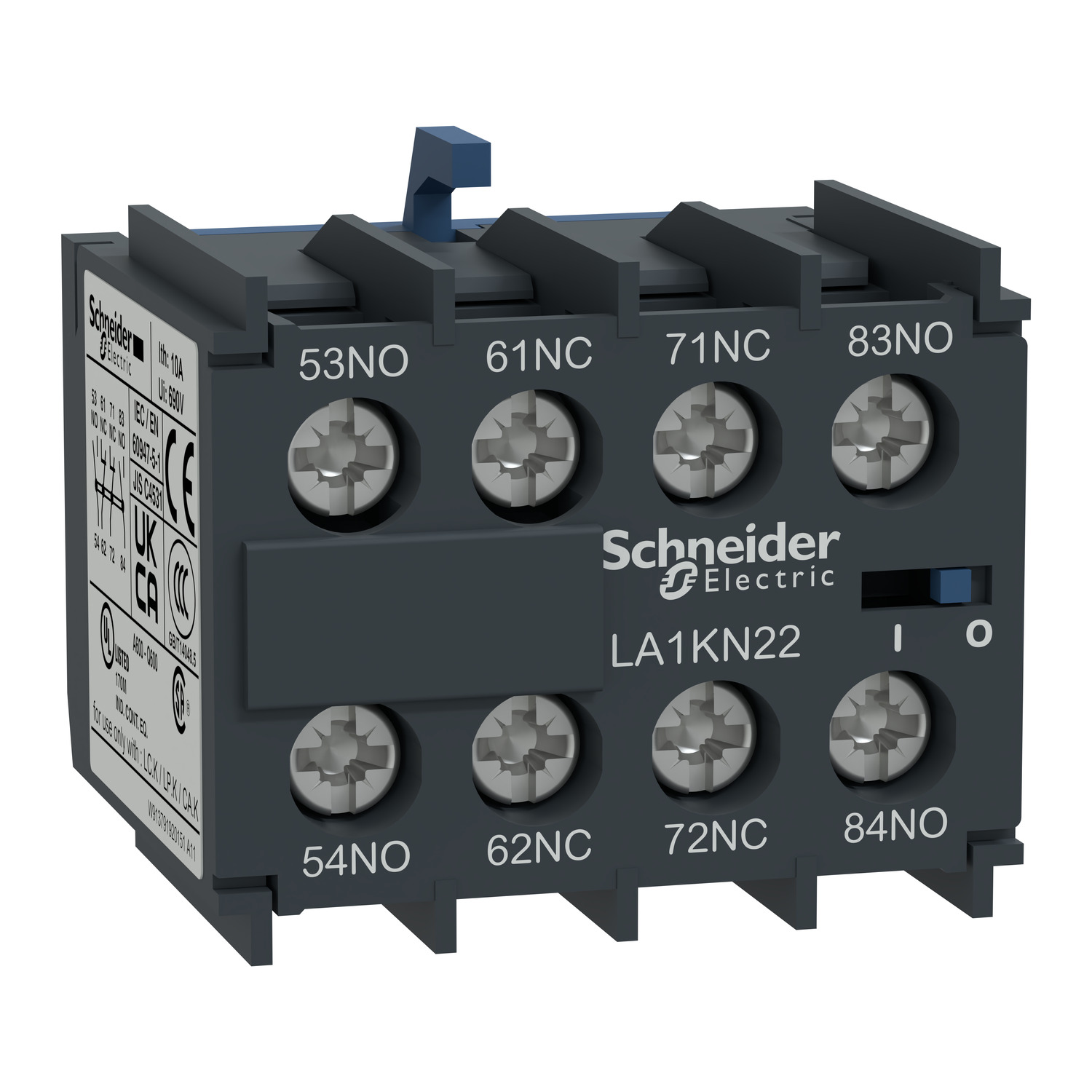 Допълнителен контактен блок Schneider Electric LA1KN22