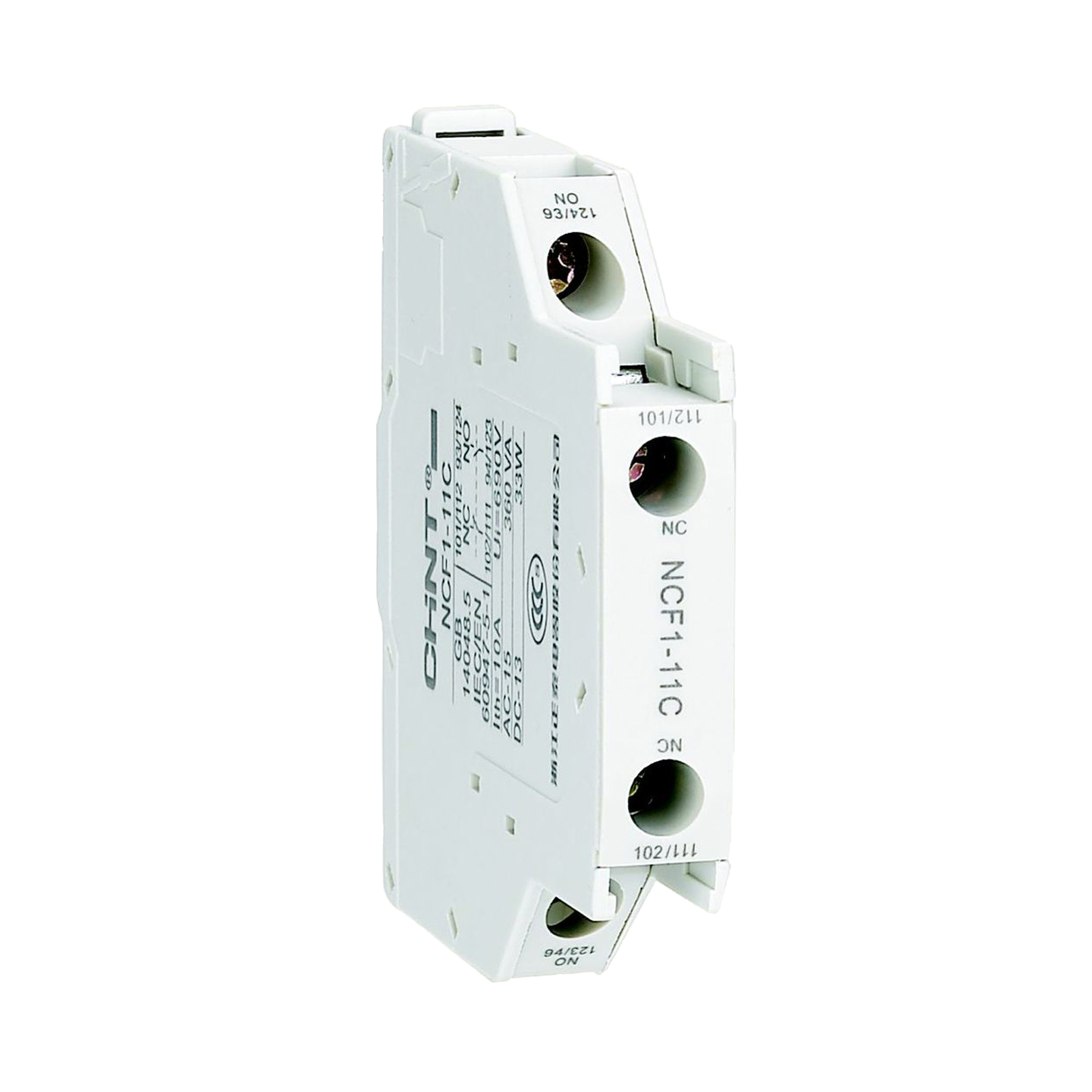Допълнителен контактен блок Chint NCF1-11C 1NO+1NC