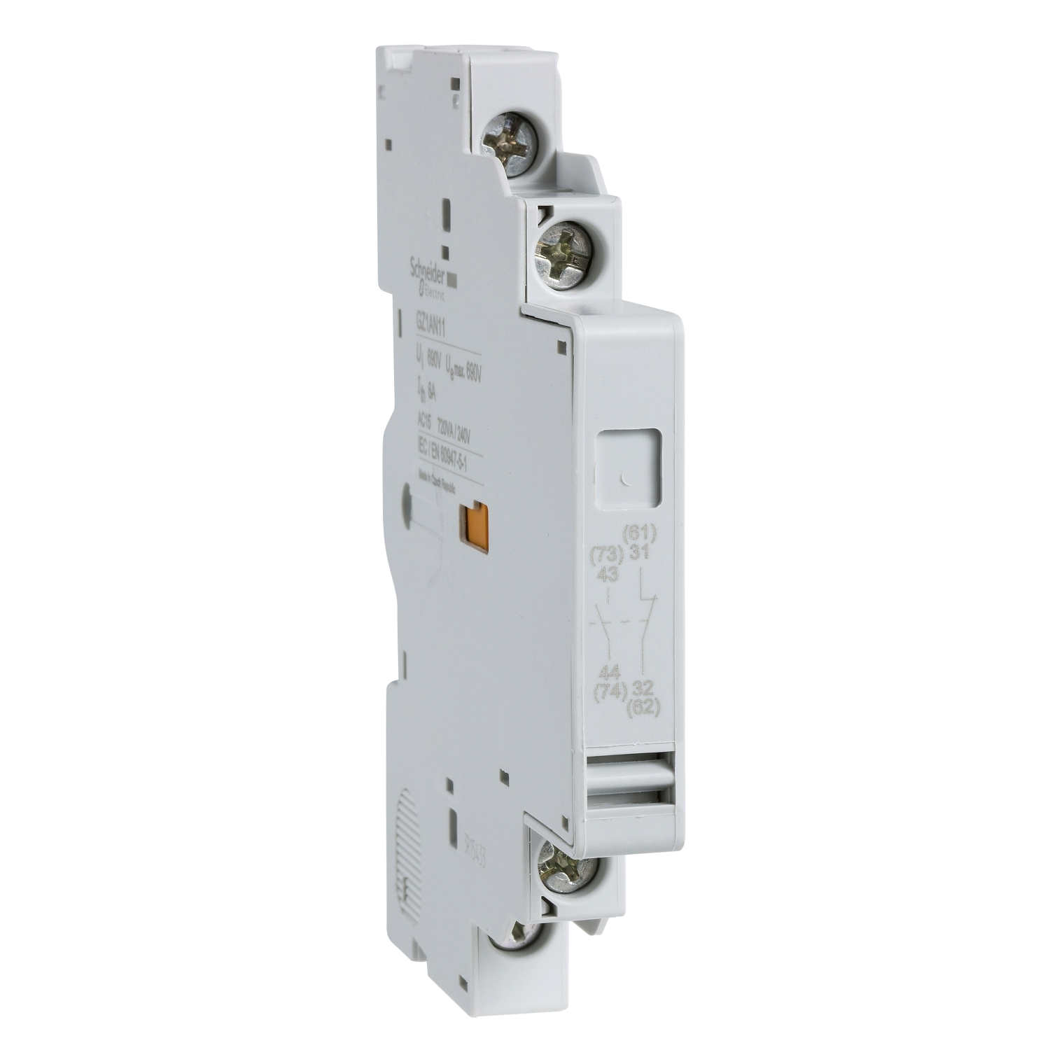 Допълнителен контактен блок Schneider Electric GZ1AN11