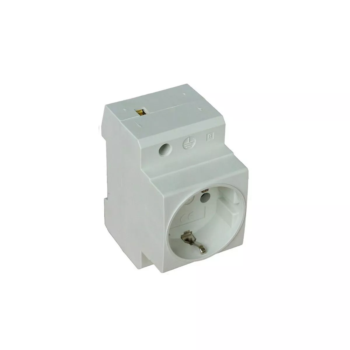 SOCKET FOR DIN RAIL ELMARK 16A 230V
