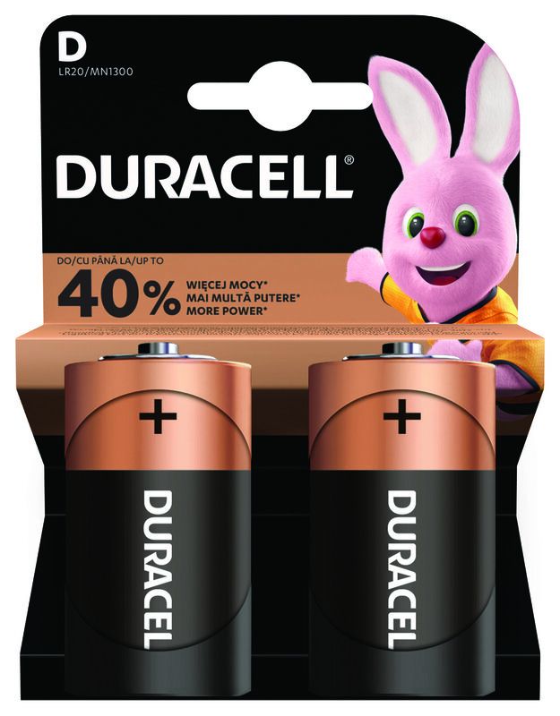 Батерия R20 DURACELL