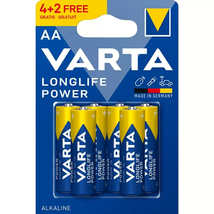 Alkaline Battery VARTA AA 1.5V HIGH ENERGY