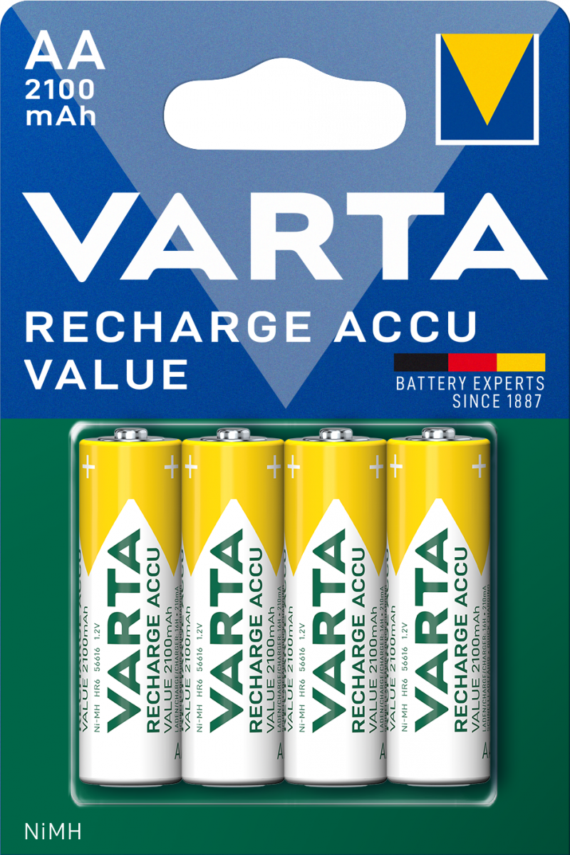 Батерия  VARTA  ACCU NIMH 2100mAh AA