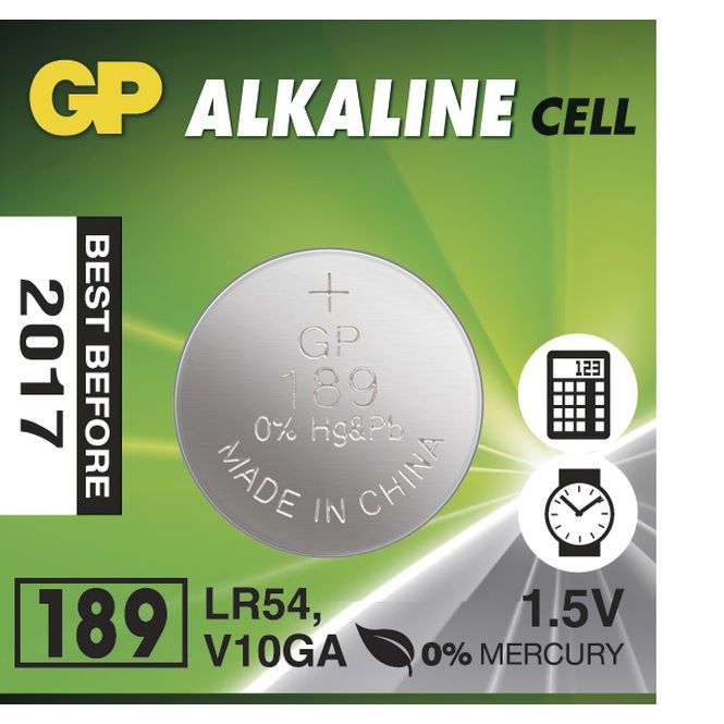 Батерия GP LR54 189 G10