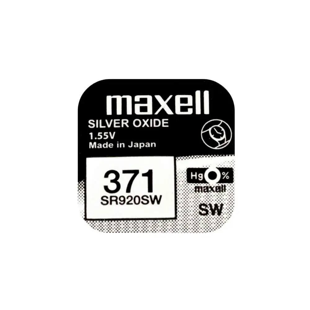 Батерия MAXELL 371SR920 AG6 1.55V