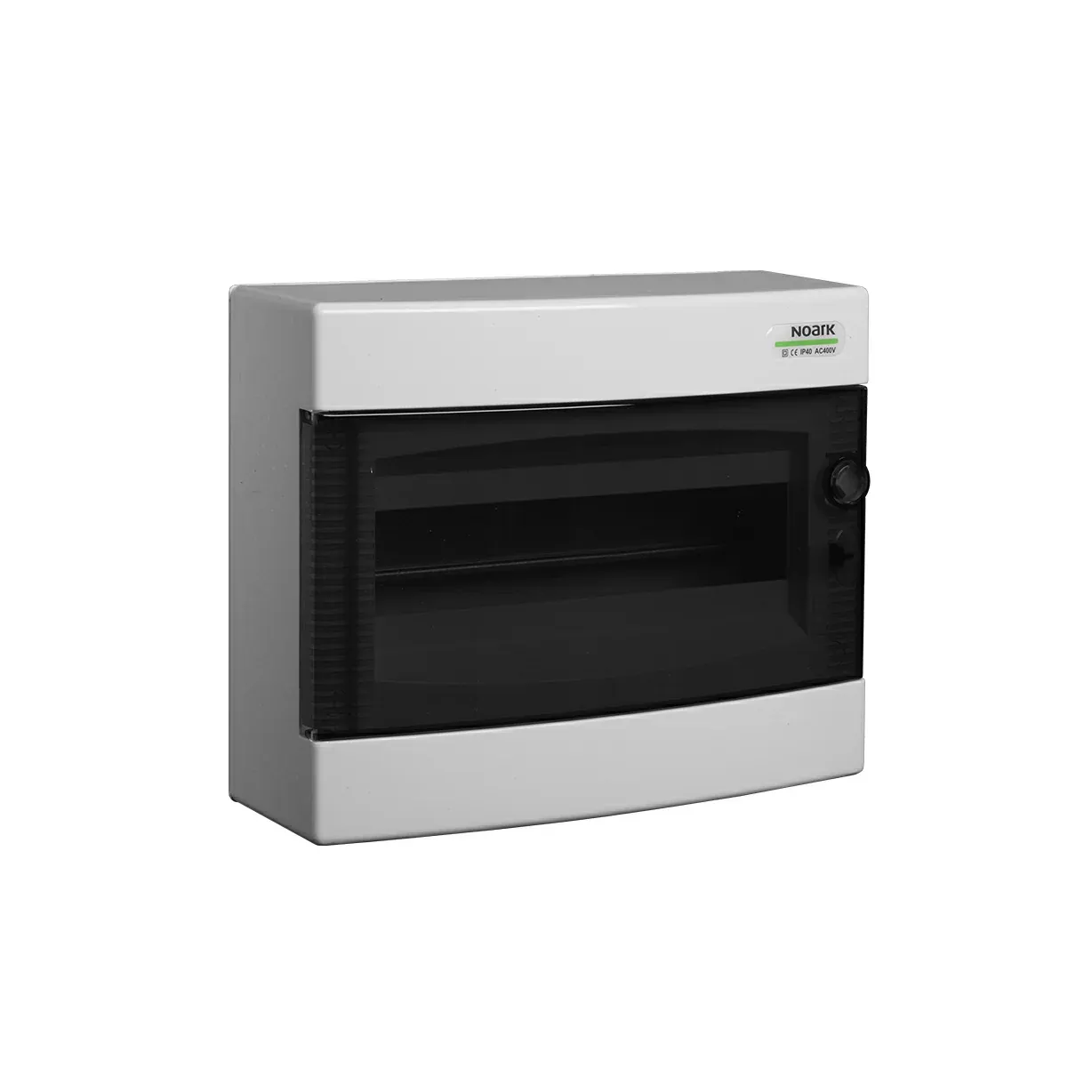 Surface-mounted consumer unit Noark PNS 12T (12 modules, transparent door)