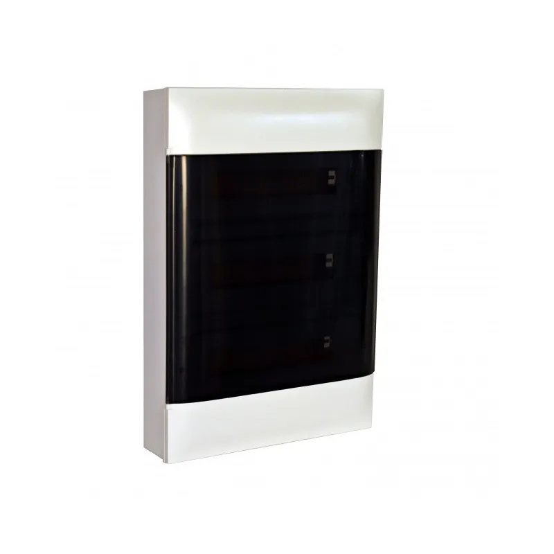 Legrand Practibox S surface-mounting cabinet, 36 modules, smoked door