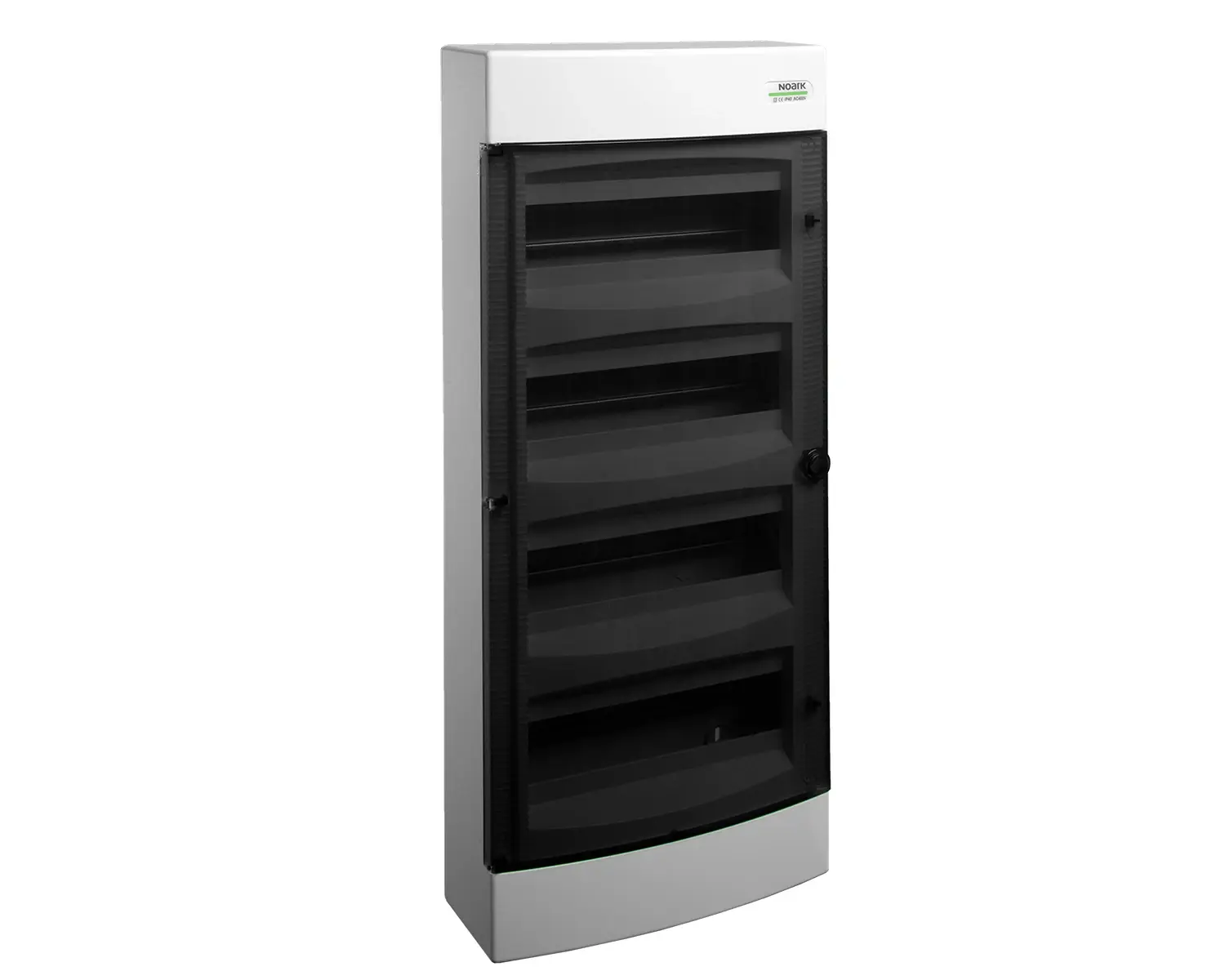 Noark PNS 48T Surface-mounted plastic consumer unit, 48 modules, transparent door